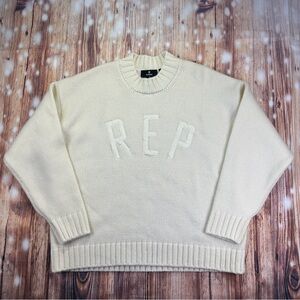 REPRESENT MEN’S KNIT SWEATER SIZE MEDIUM